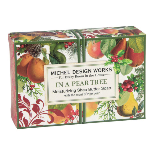 Michel Design Works 4.5 oz. Boxed Soap, In a Pear Tree