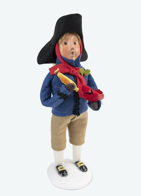 Byers' Choice Caroler, Colonial Cardinal Boy (5204)