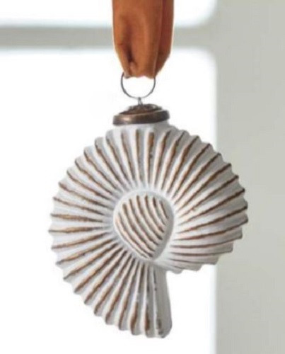 TAG Shell Glass Ornament