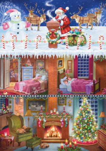 Vermont Christmas Company Advent Calendar, Up on the Rooftop (BB866)