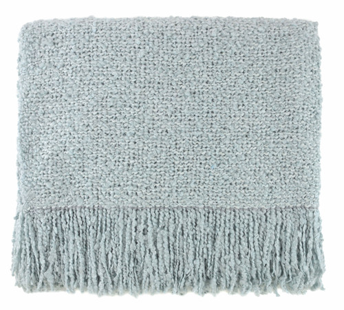 Kennebunk Campbell Woven Throw, Ice (311-430)