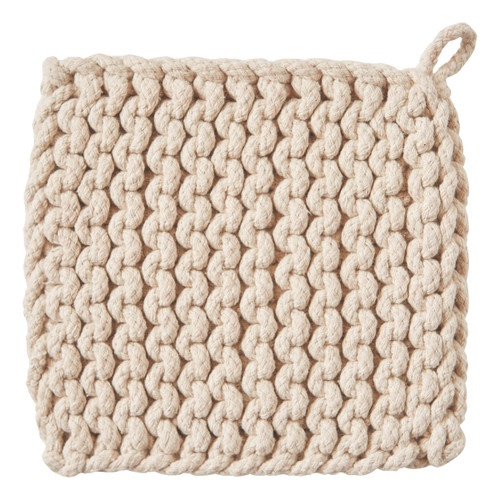 TAG Crocheted Trivet, Natural (G12750)