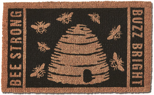 TAG Bee Strong Buzz Bright Coir Mat (G13775)