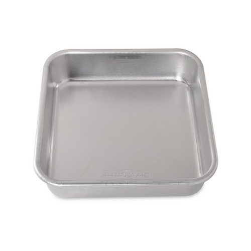 Nordic Ware Natural Aluminum Commercial 9" Square Cake Pan (45800)