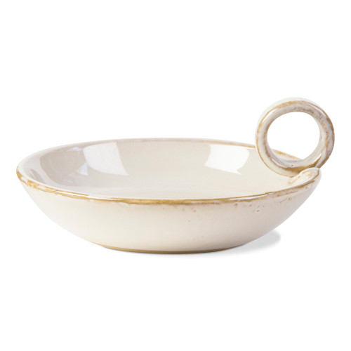 TAG Candleholder Plate, Ivory (G13082)