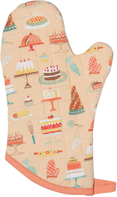 Now Designs Oven Mitt, Cake Walk (805899)