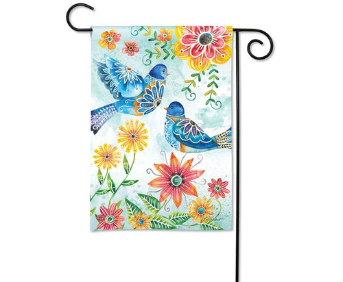 Studio M Garden Flag, Happy Bluebirds (32140)
