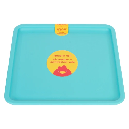 Lollaland Plate, Cool Turquoise