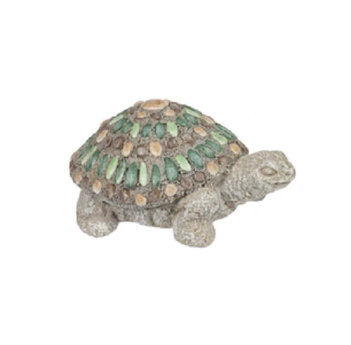 Midwest Mosaic Pebble Mini Critter Figurines, Turtle