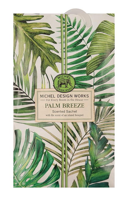 Michel Design Works Scented Sachet, Palm Breeze