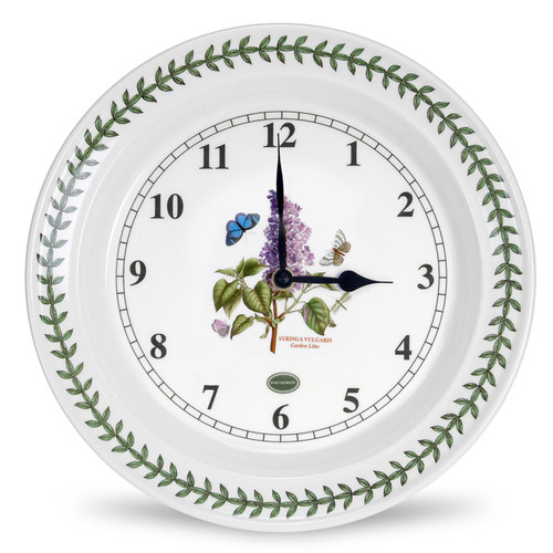 Portmeirion Botanic Garden 10" Kitchen Wall Clock (60896)