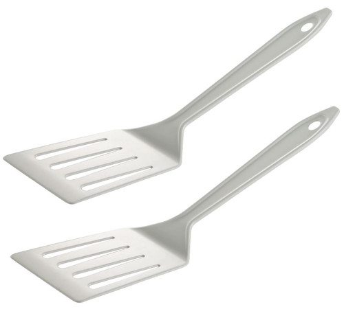 Gourmac 11" Nylon Turners, White - Set of 2 (3717-2WH)