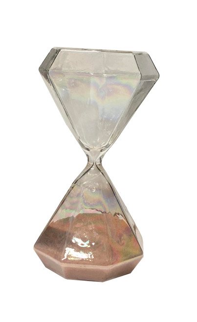 One Hundred 80 Degrees Hour Glass, Pink (EM1688-PINK)