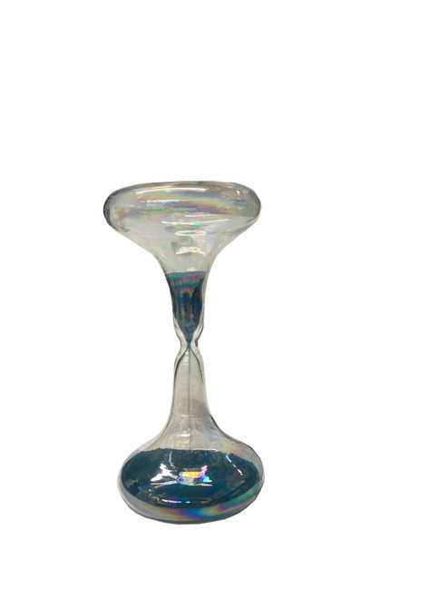 One Hundred 80 Degrees Hour Glass, Teal (EM1688-TEAL)