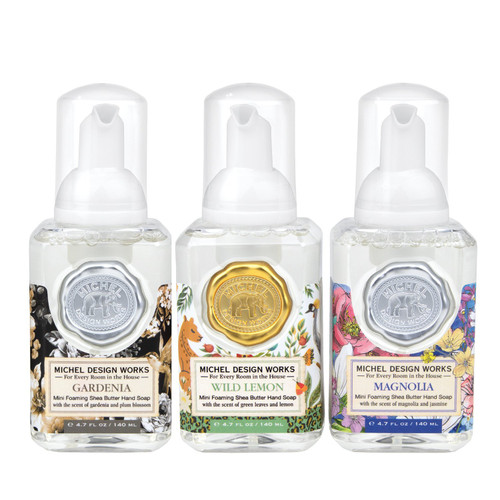 Michel Design Works Mini Foaming Hand Soap Set, #11 Summer Scents