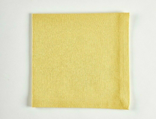 Tableau Essential Cloth Napkins, Buttercup, Set of 4
