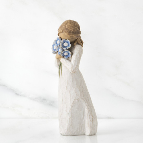 Demdaco Willow Tree,  Forget-Me-Not