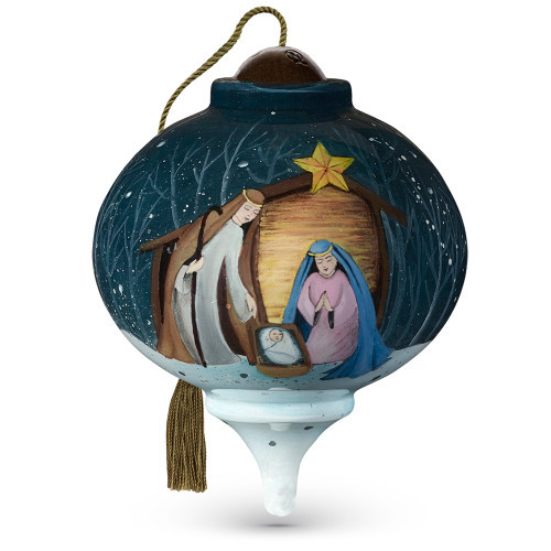 Ne'Qwa Ornament, O Come Let Us Adore Him (7201135)