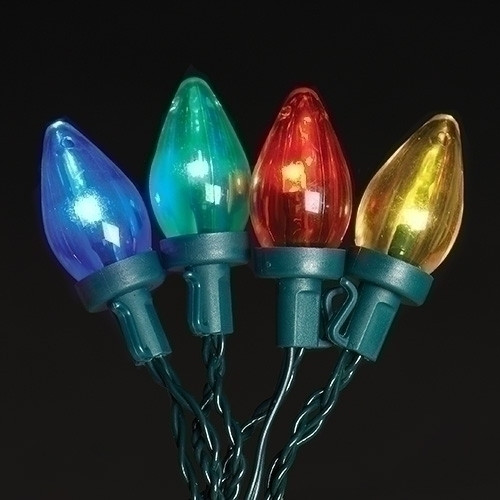 Roman 20L USB Multicolored C7 Lights with Green Cord