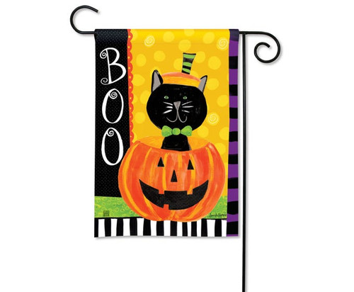 Studio M Boo Kitty Garden Flag