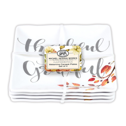 Michel Design Works Gatherings Melamine Serveware Canape Plate Set (SWCPS366)