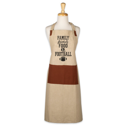 Design Imports India Apron, Food & Football