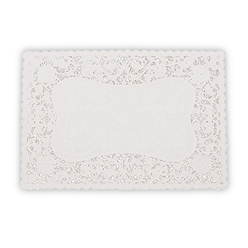 Fox Run Rectangular Doilies, Pack of 12 (4386)