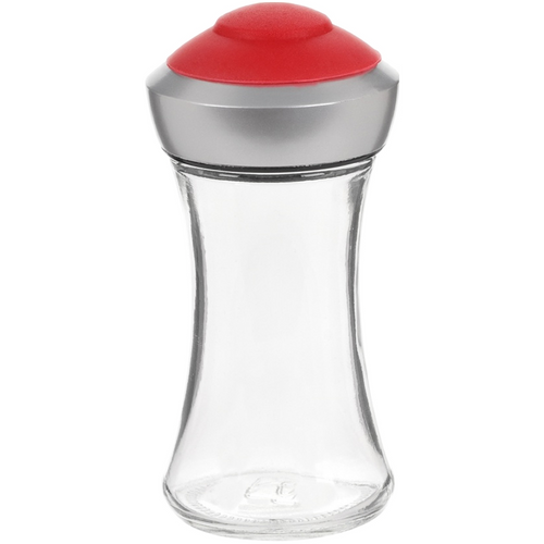 Trudeau Pop Salt or Pepper Shaker, Red