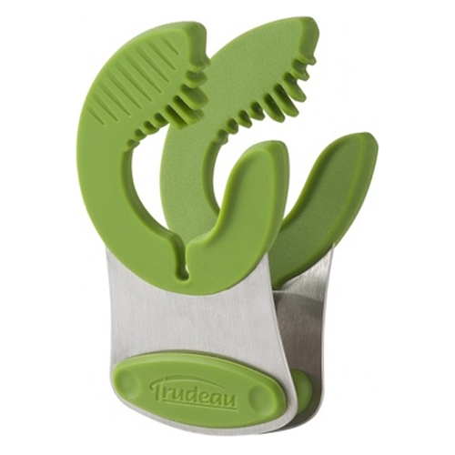 Trudeau Flex Stainless Steel Pot Clip, Green
