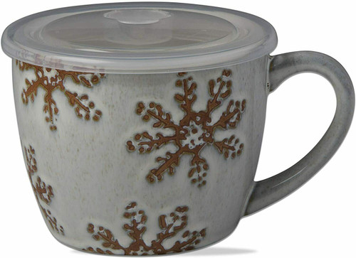TAG Winter Snowflake Soup Mug