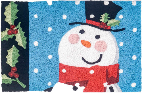 HCI Jellybean Rug - Holly Jolly Snowman Holiday (JB-SFG054)