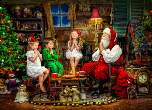 Vermont Christmas Company Jigsaw Puzzle, Christmas Wishes (VC1116)