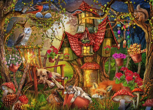 Vermont Christmas Company Jigsaw Puzzle, Sleepy Time (VC1137)