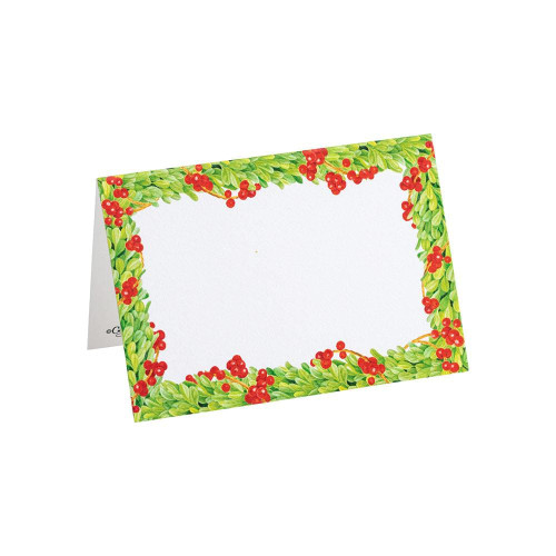 Caspari Place Cards, Boxwood Trellis - 2 Packs (91914P)