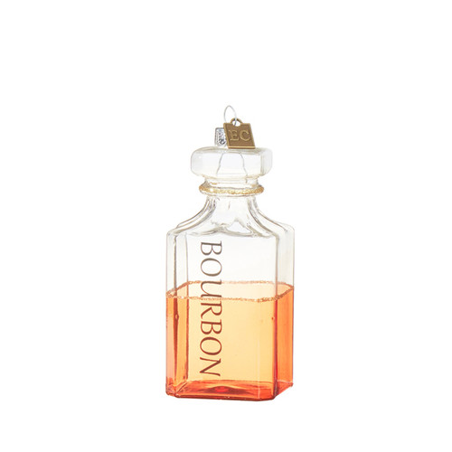 Raz Imports 4.75" Mid-Century Modern Decanter Ornament, Bourbon