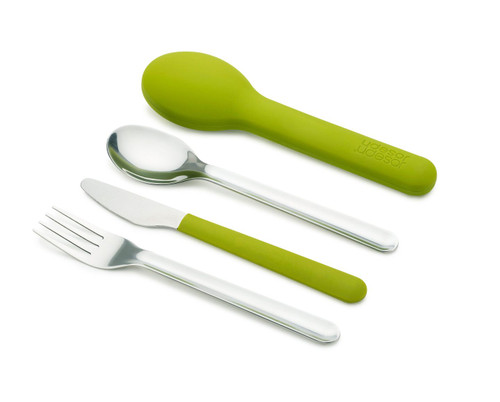 Joseph Joseph GoEat™ On-the-go Cutlery Set, Green (81033)