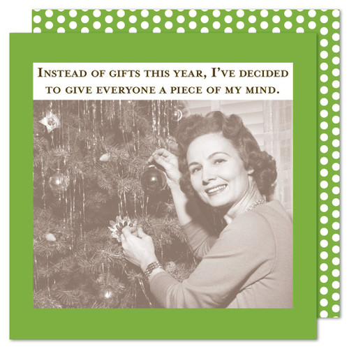 Shannon Martin Designs Paper Beverage Napkins, Instead of Gifts, 2 Pack (SMNX45)