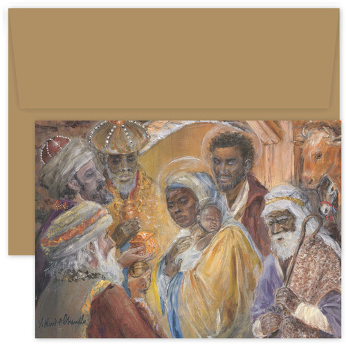 Masterpiece Studios Boxed Holiday Card, Chandler: Come Adore Him