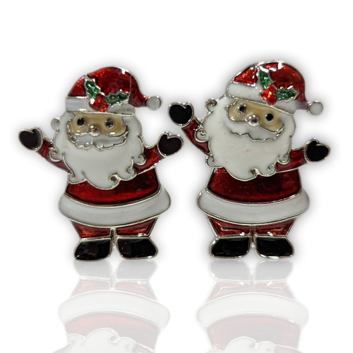 Ganz Snow Fun Earrings, Santa