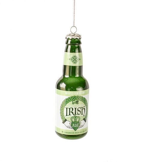 Midwest CBK Beer Bottle Ornament, Irish (MX180246)