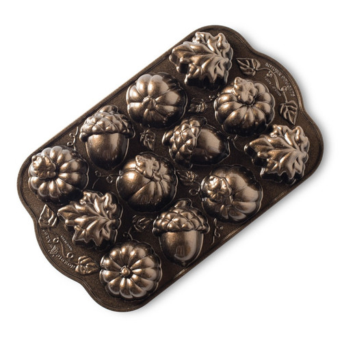 Nordic Ware Autumn Delights Cakelet Pan (92048)