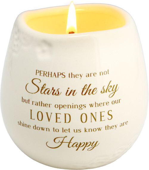 Pavilion 8oz. Ceramic Soy Wax Candle, "Stars in the Sky"