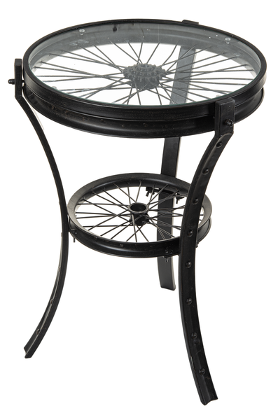 Midwest CBK Side Table, Black Bike