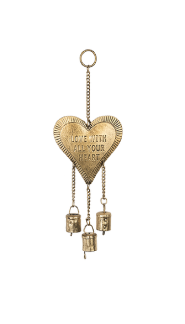 Midwest CBK Small Wind Chime, Heart