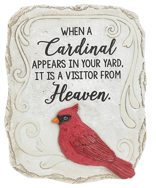 Ganz Garden Plaque, When A Cardinal Appears (ER57029A)