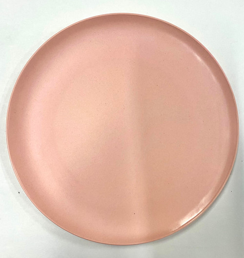 One Hundred 80 Degrees 8" Bamboo Pastel Plate, Pink (EM2073A)
