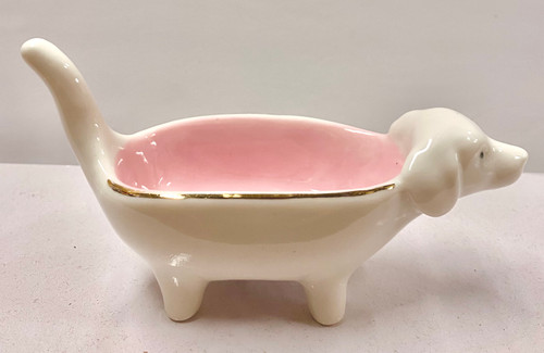 One Hundred 80 Degrees 3" Dog Trinket Bowl, Pink (EM2212E)
