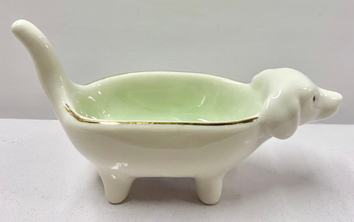 One Hundred 80 Degrees 3" Dog Trinket Bowl, Green (EM2212F)