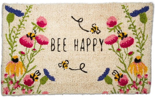 TAG Coir Mat - Bee Happy Wildflowers (209098)