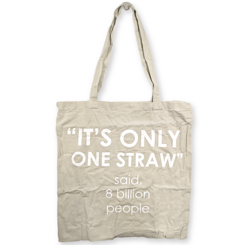 TAG Canvas Tote, One Straw (G11449C)